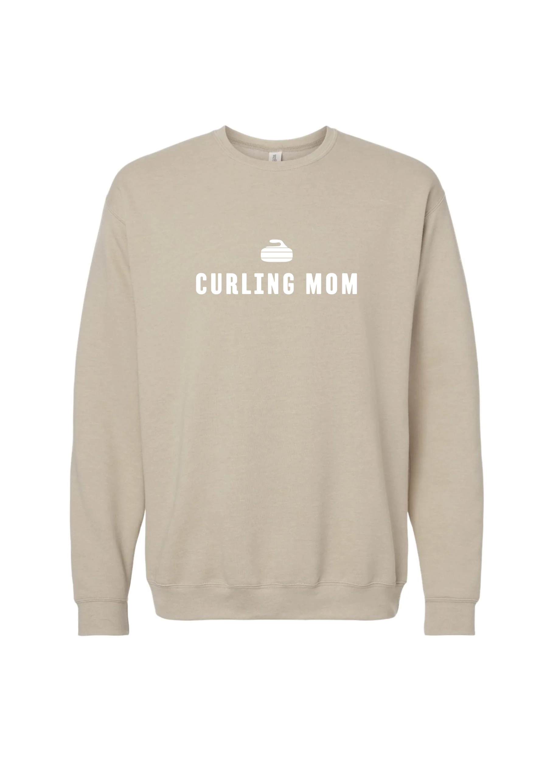 Curling Mom Crewneck Sweater - Image 5