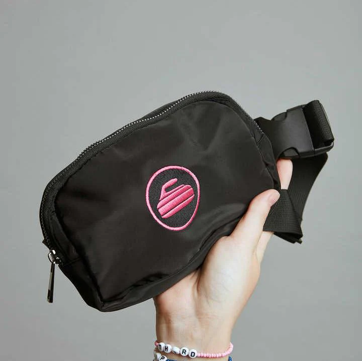Curling Rock - Fanny Pack with Patch - Image 3