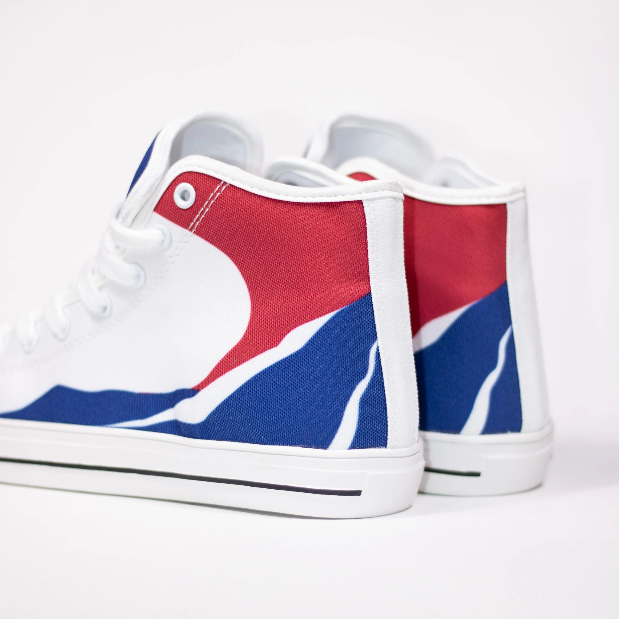 Gu-Shoes: Custom Brad Gushue High-Top Running Shoes - Image 4