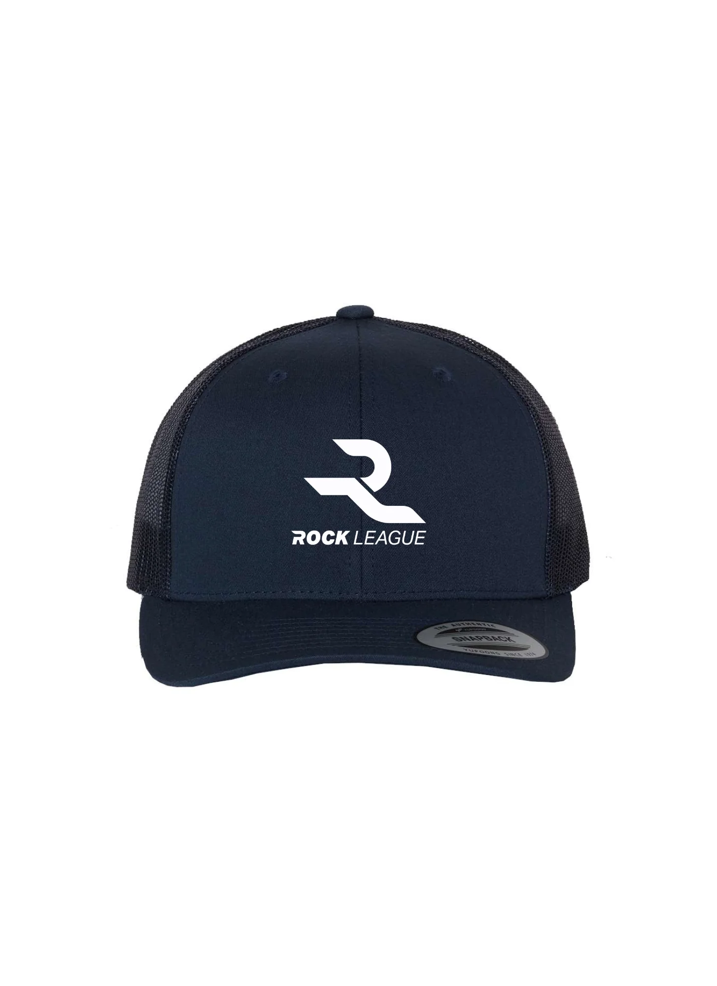 Rock League Embroidered Logo Trucker Cap - Image 3