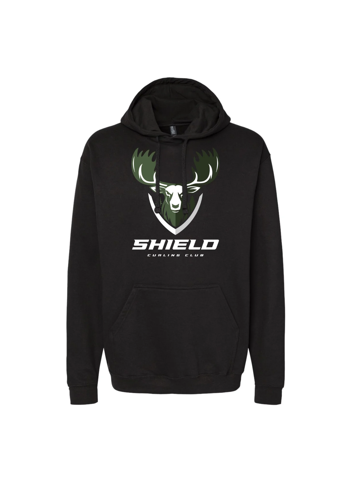 Shield Curling Club Logo Hoodie - Image 3